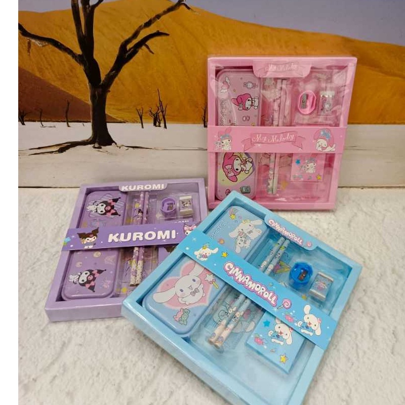 

KP8 ALAT TULIS STUDY STATIONERY SET EB567UGO 315SS 815 CINNAMOROLL KUROMI MELODY