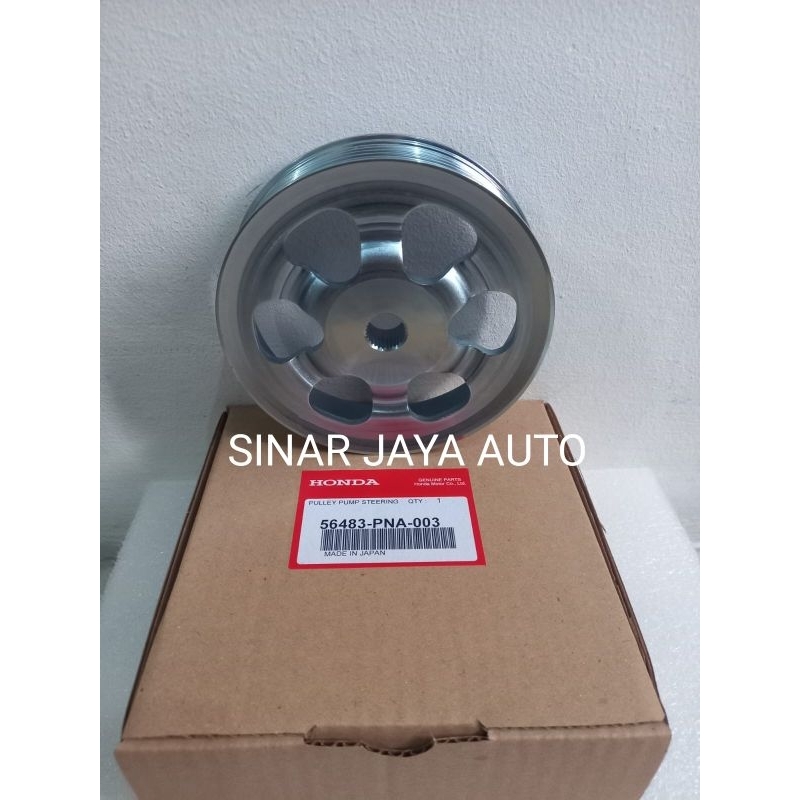 pully pulley pompa power steering honda crv gen 2 3 stream 2.0 civic odyssey original