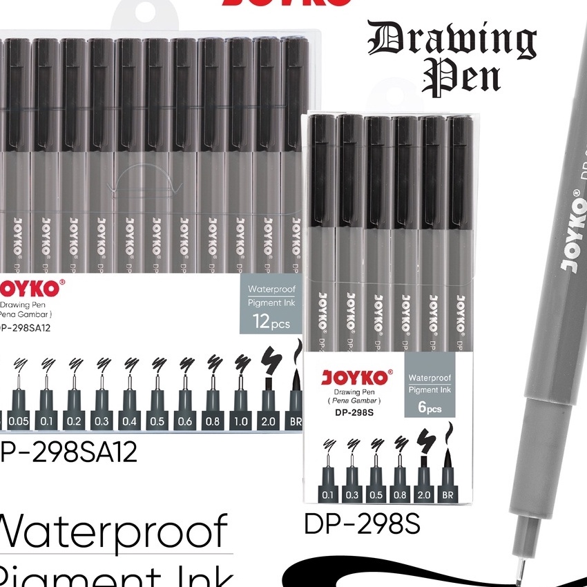 

KI3 PERSET Drawing Pen Pena Gambar Joyko DP298S298SA12