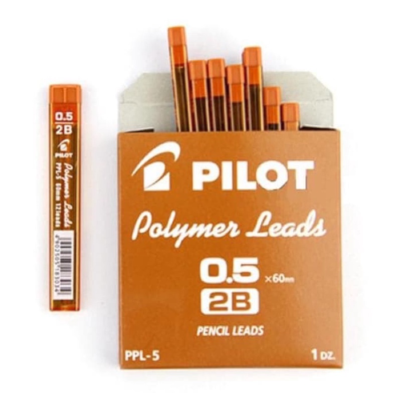 

ART F4X7 1Pack 12 Tube Isi Refill Lead Pensil Mekanik 2B Pilot 5 PPL
