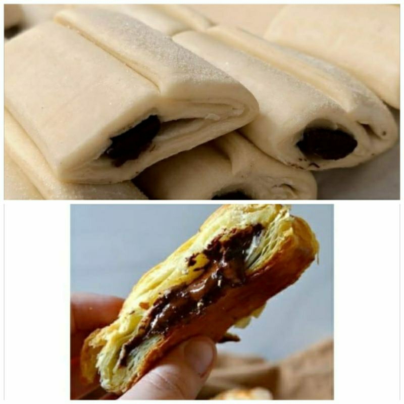 

Danish Coklat Dough isi 10