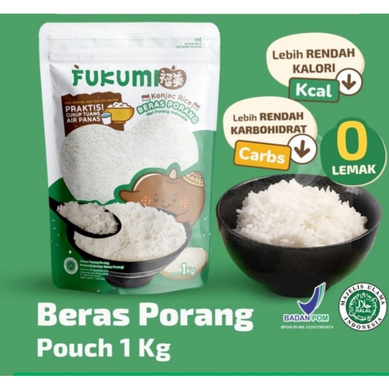 

FUKUMI | Beras Porang - 1KG | Shirataki Rice