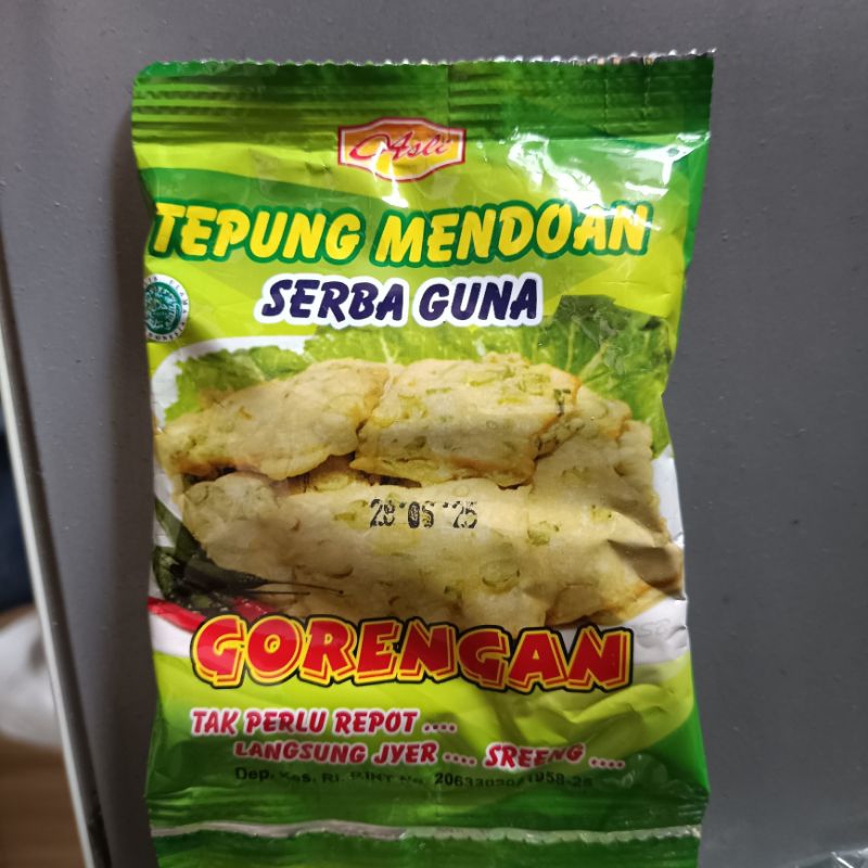 

Asli Tepung Mendoan Serbaguna (GORENGAN) 1 PCS