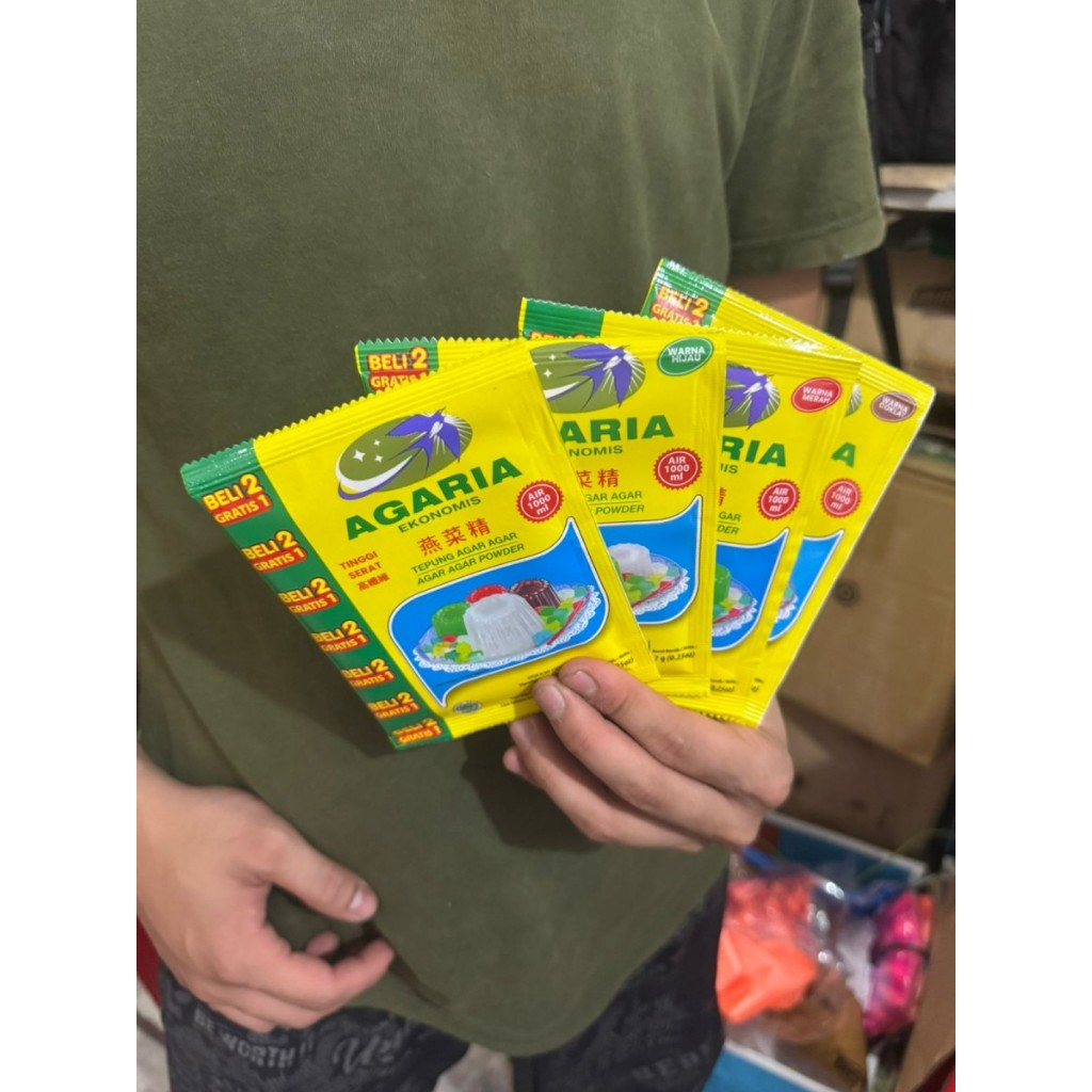 

Agar Agar Agaria / Agar Agaria / Agar Agar Forisa Agaria - 7 Gram