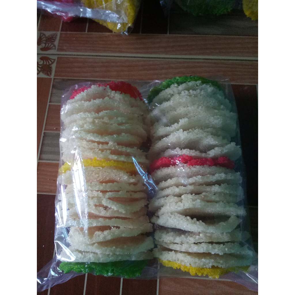 

Rengginang Singkong Eyek eyek camilan Khas Lampung Eyek Eyek Telo Budin 500 gram