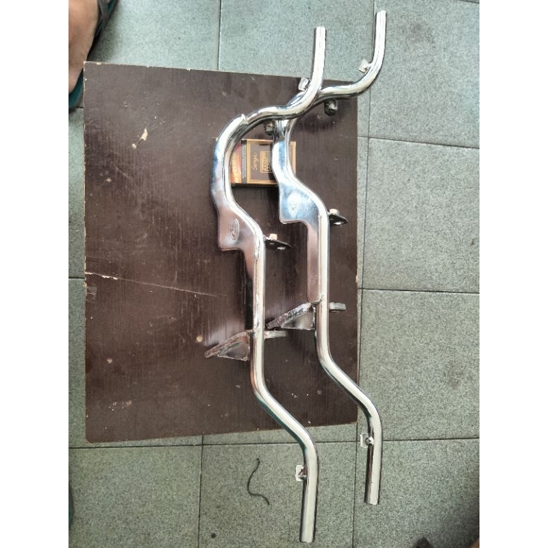 pijakan kaki depan king / besi barstep RX king peredam chrome