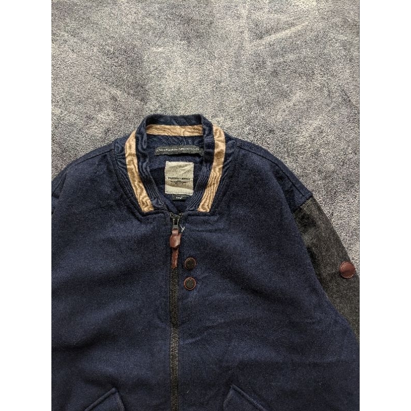 Marshall artist bomber varcity woll jaket second