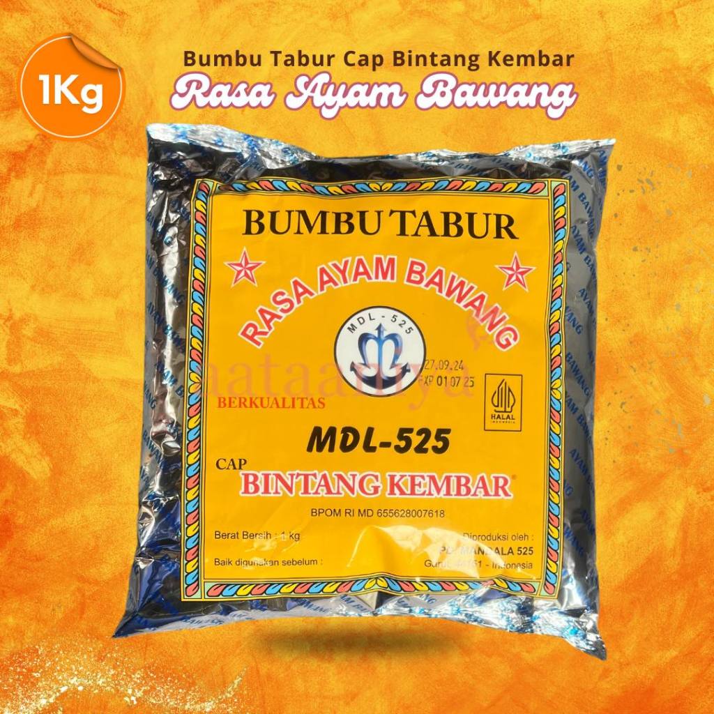 

(1 KG) BUMBU TABUR RASA AYAM BAWANG PRAKTIS