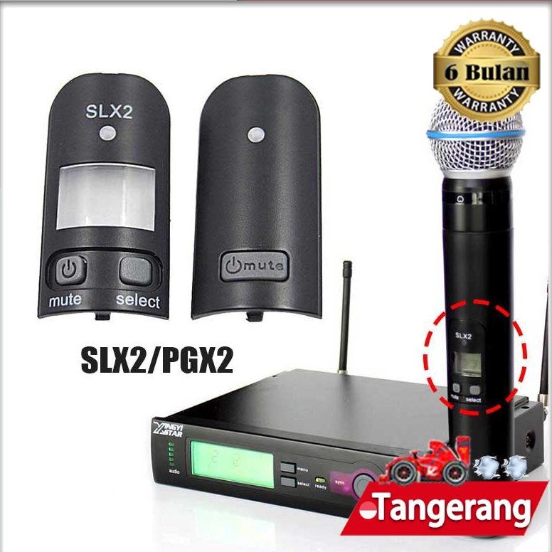 Langsung Beliii Cover Tombol Mic On Off Switch Mute Button Microphone Shure SLX2 PGX2