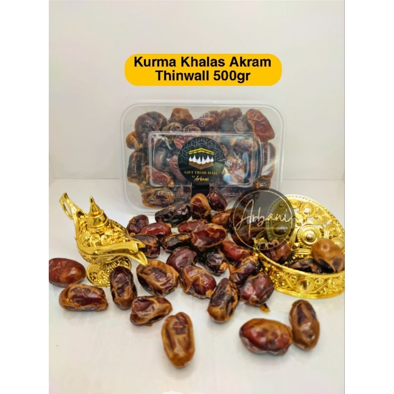 

kuma khalas AKRAM 250gr, 500gr, 1kg/100% barang original kualitas bagus