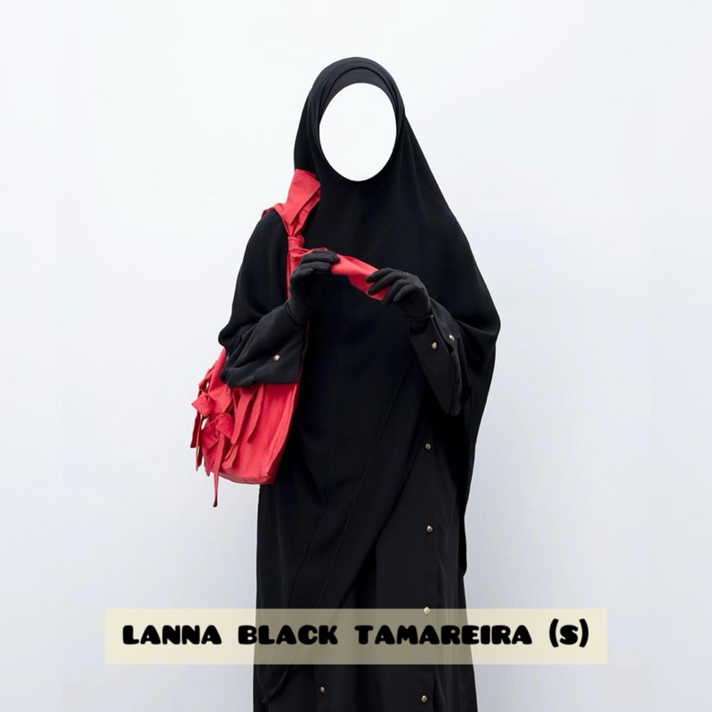 (NWT) ALJENNA • ALJENNA ID • ALJENNA INDONESIA • LANNA ABAYA BLACK TAMAREIRA (S)