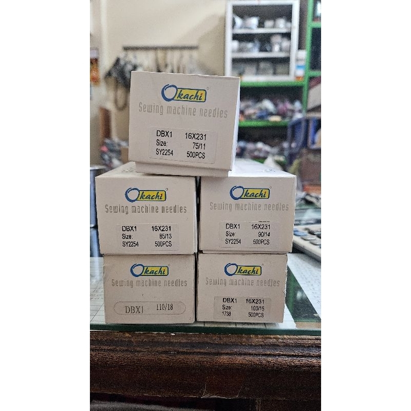 Jarum mesin Jahit okachi DB 11 13 14 16 18