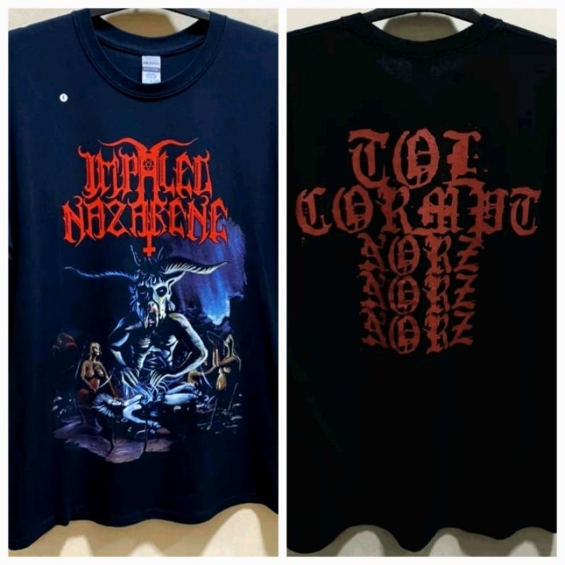 Tshirt Impaled Nazarene - Tol Cormpt Norz Norz Norz - L