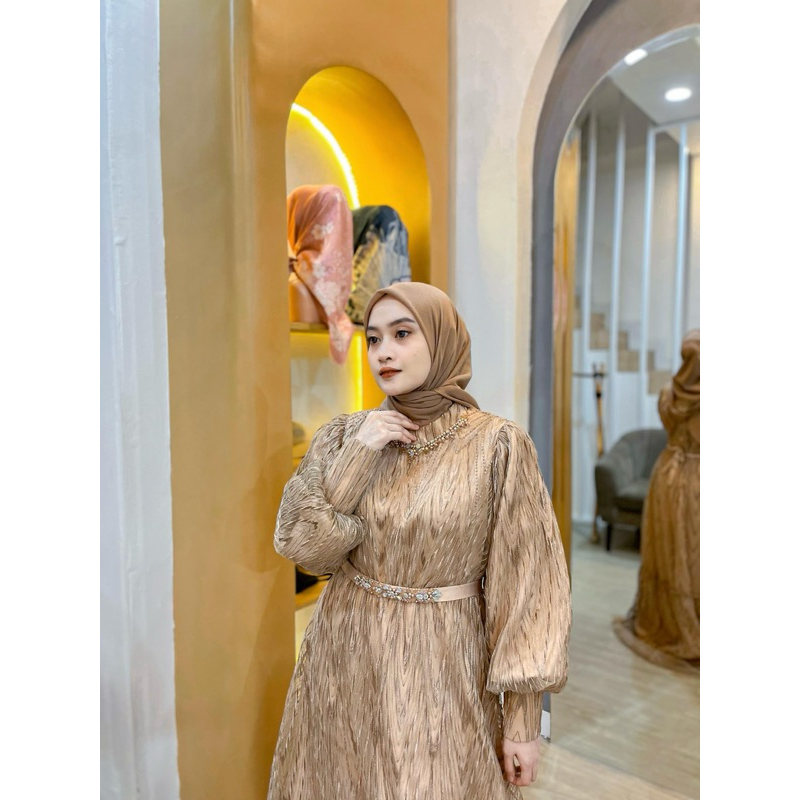 queensha dress premium terbaru