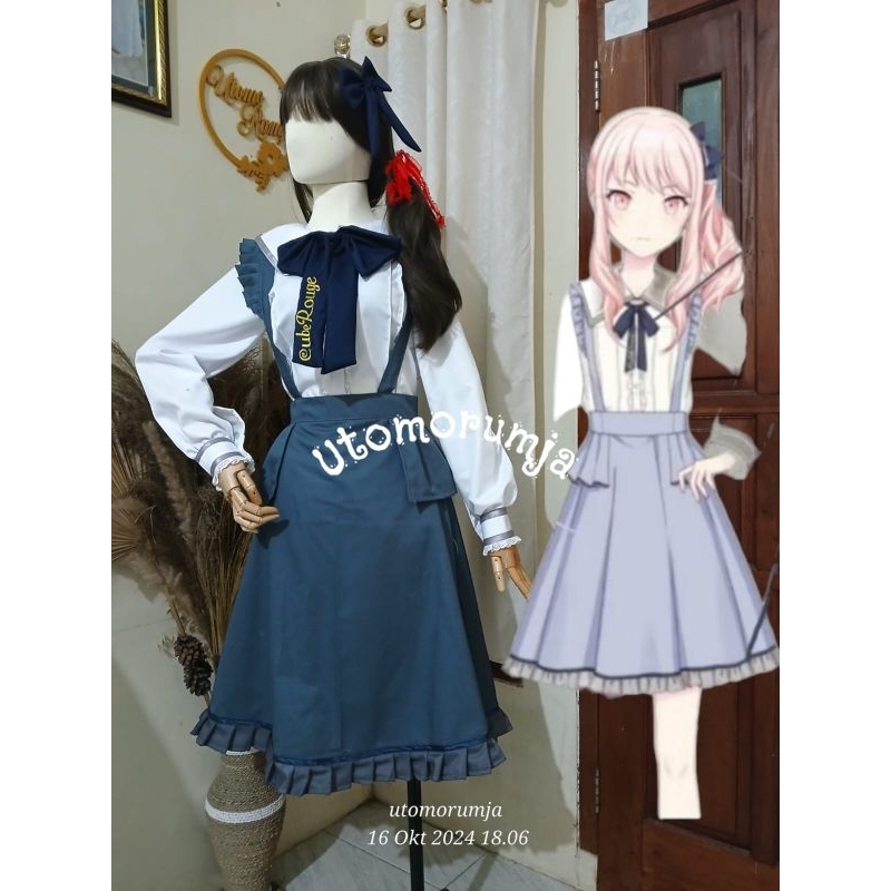 cosplay kostum anime Mizuki akiyama custome