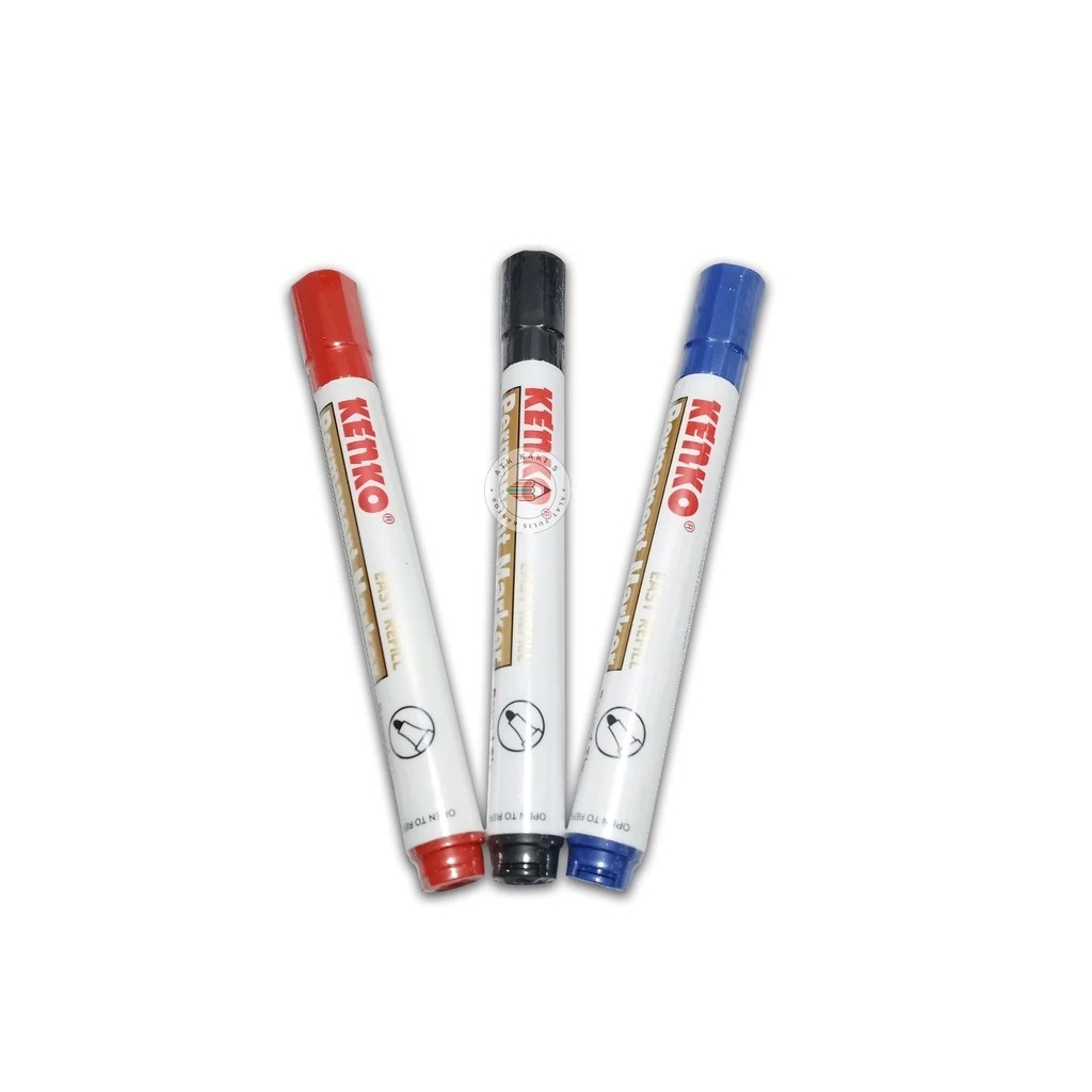 

KENKO - Spidol Permanent Marker PM 100 3 Warna