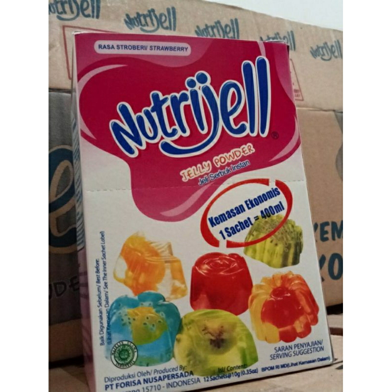 

NUTRIJELL EKO STRAWBERRY 1 BOX 12'S