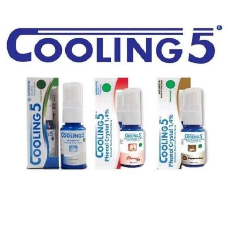 Cooling 5 Varian - Obat Sariawan & Sakit Tenggorokan