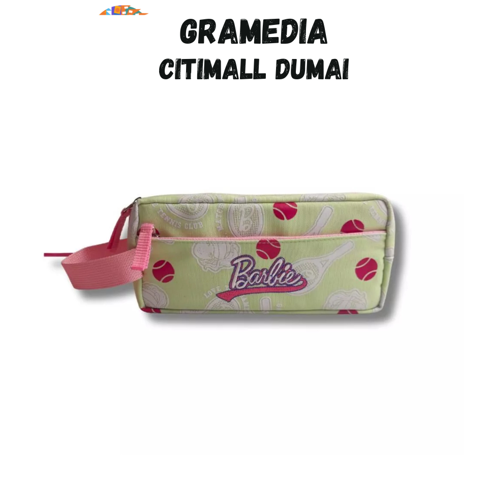 

Gramedia Dumai_ Barbie All Day Sports Pencil Case - Tempat Pensil/Alat Tulis