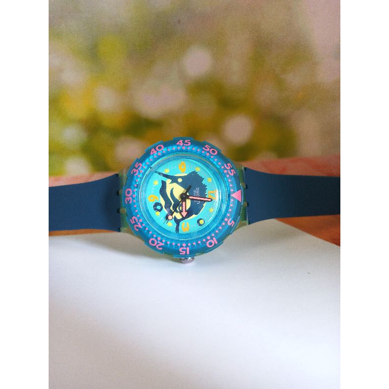 jj03135 jam tangan swatch scuba swiss made