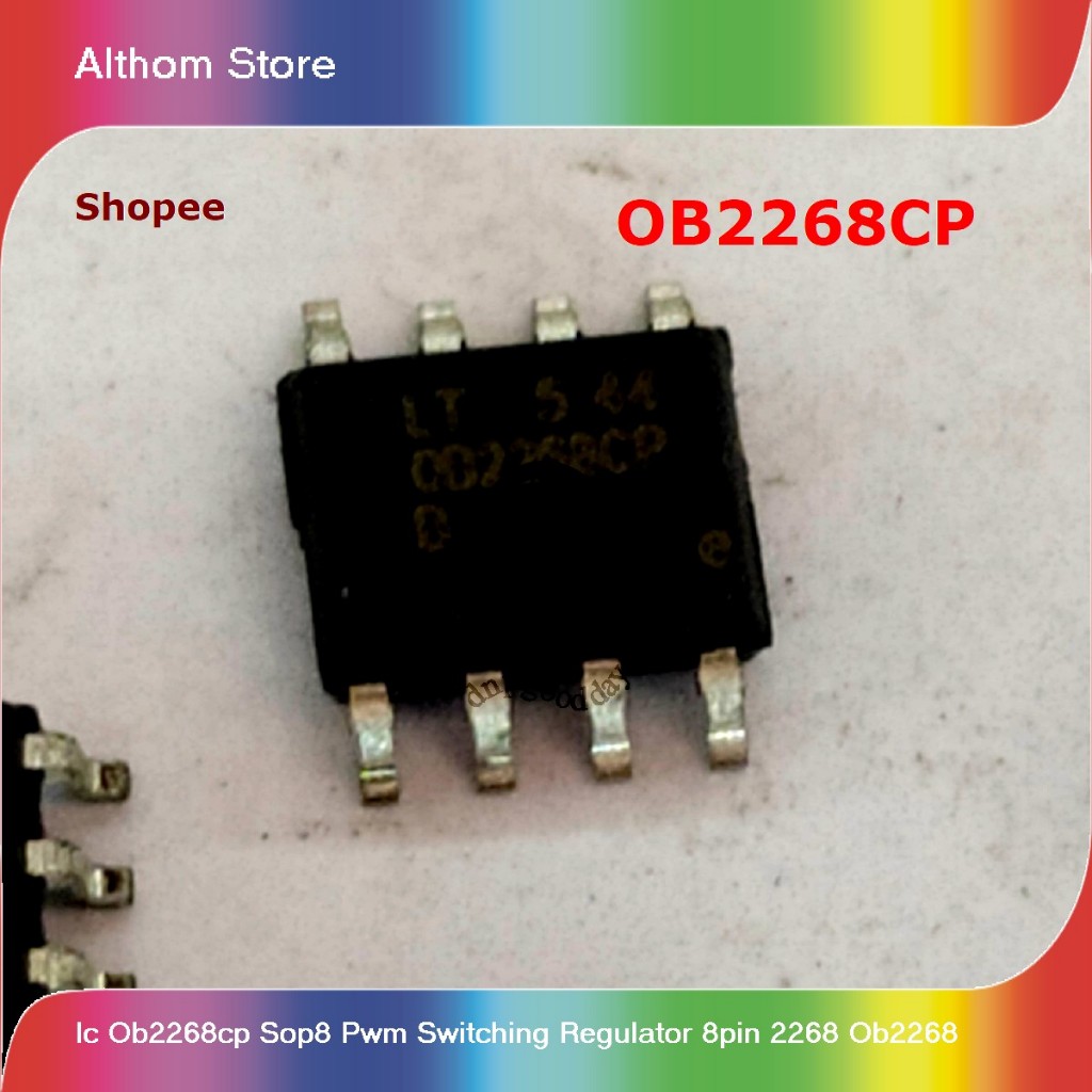 ic ob2268cp sop8 pwm switching regulator 8pin 2268 ob2268