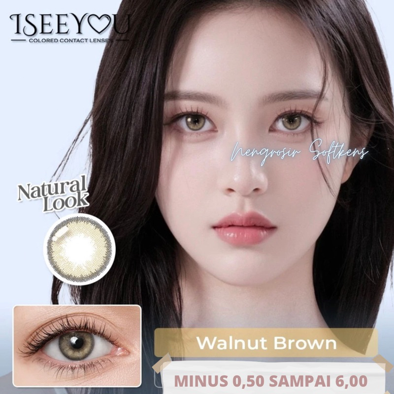 SOFTLENS MINUS I SEE YOU WALNUT BROWN || 14,5MM || OMEGA EYECARE