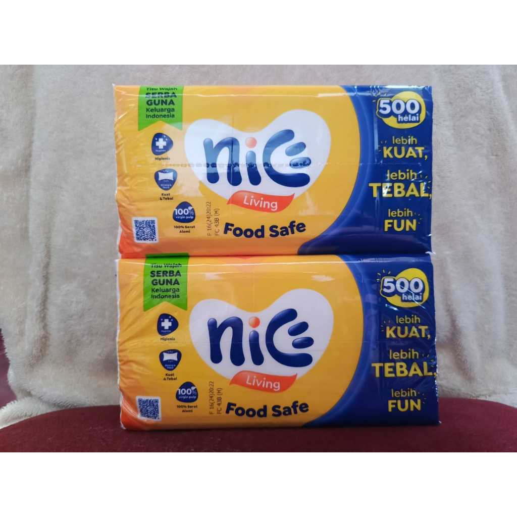 Nice 500 lembar /tissue facial/ tissue wajah nice (isi 500 Helai)