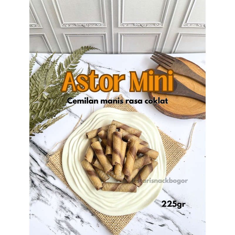 

Astor Mini Berat 225gr Rasa Coklat Belang