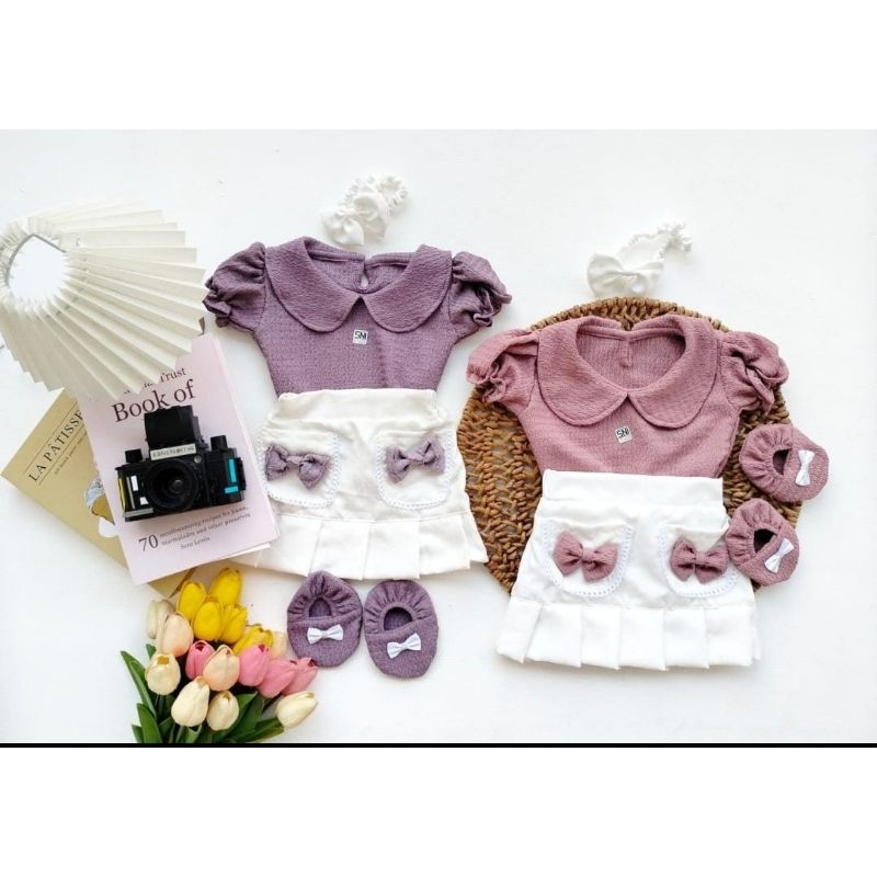 baju anak bayi perempuan/baju bayi Newborn Gempita lucu/setelan anak perempuan umur 0-6 bulan/baju b