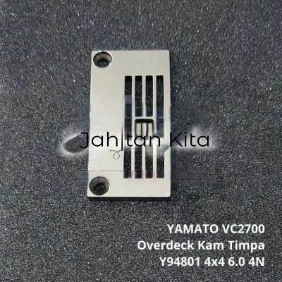 Y94801 YAMATO VC2700 4x4 6.0MM 4 Jarum Plat Mesin Jahit Overdeck Kam