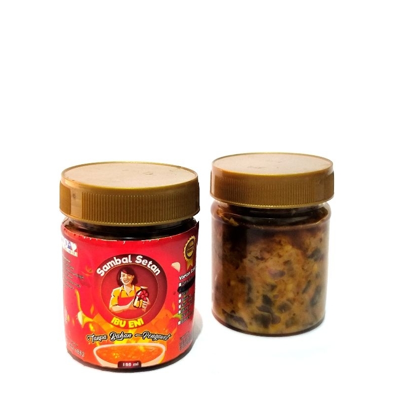 

Sambal Setan Ibu Eni Variant teri ijo