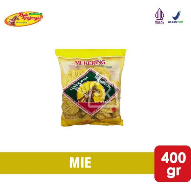 

Mie kering kuda menjangan 400gram / Mie kuda menjangan murah / Mie gulung kering