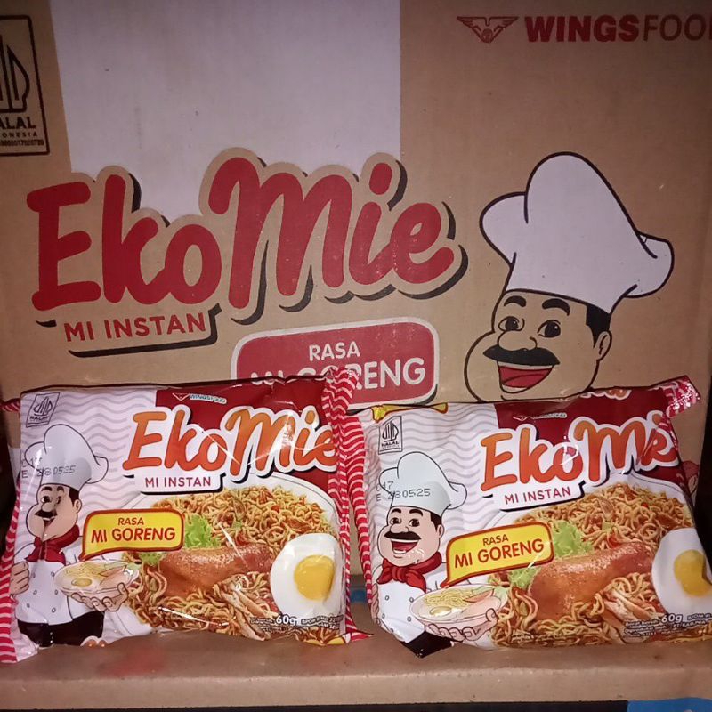 

EKO MIE INSTAN RASA MI GORENG 1CRT ISI 40PCS