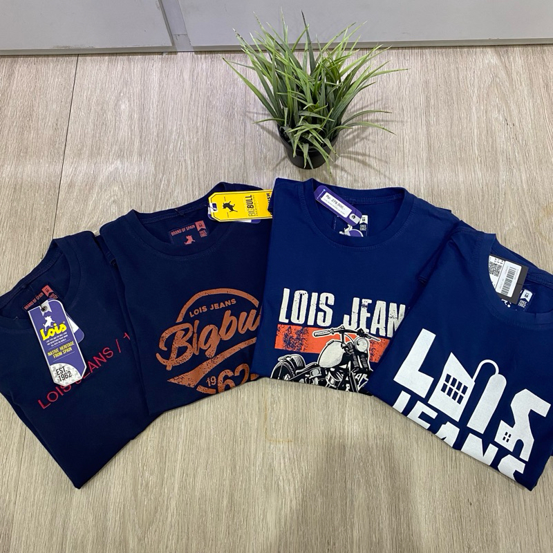 Kaos Lois Original New Arrival // Navy Serries
