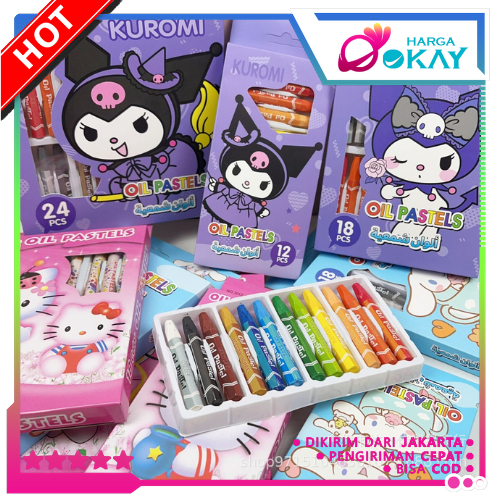 

HO Crayon Oil Pastel Motif Karakter Kartun 12/18/24 Alat Mewarnai Anak 12Pcs Alat Tulis Krayon Mewarnai Anak Sekolah 18Pcs Crayon Oil Pastel Motif Kartun 24Pcs Warna Cerah Sempurna