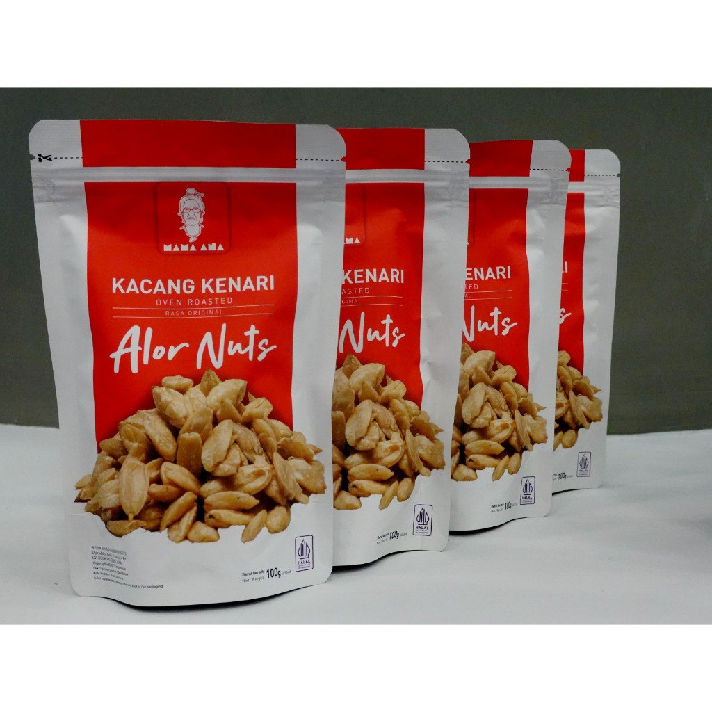 

Kenari Alor Panggang Asin Bawang Putih (KENARI ALOR oven roasted ORIGINAL/ SEASALT GARLIC
