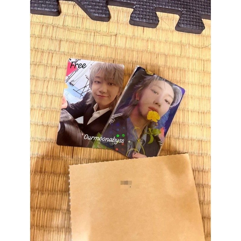 [BACA DESK] READYSTOCK PHOTOCARD OFFICIAL SEVENTEEN THE8 HAO MINGHAO WEVERSE JAPAN REG VER POB 17 IS
