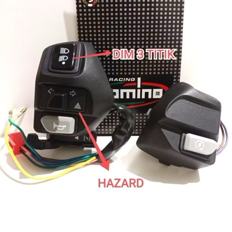 Saklar Hazard Dim Kiri Kanan Mio Jupiter Soul Xeon