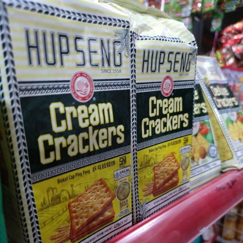 

HUP SENG , varian Cream Crackers 428g