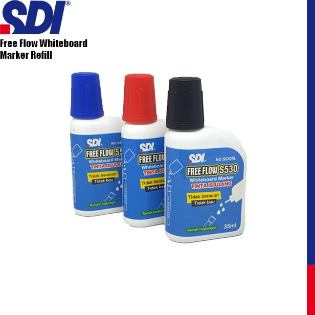 

KF7 SDI Whiteboard Marker Refill Refill Spidol Papan Tulis S53RL