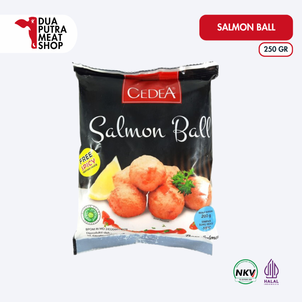 

Cedea Salmon Ball Olahan Seafood