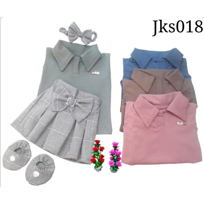 Baju anak bayi perempuan/Baju bayi Newborn Gempita Bloomer set/Set baju bayi/Baju bayi dress set/Set