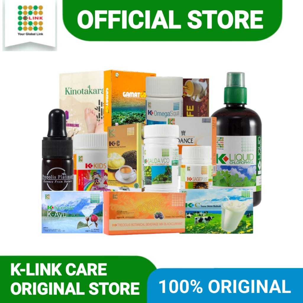 𝗢𝗥𝗜𝗚𝗜𝗡𝗔𝗟 𝗣𝗥𝗢𝗗𝗨𝗞 𝗞-𝗟𝗜𝗡𝗞 | 𝗕𝗲𝗹𝗮𝗻𝗷𝗮 𝗢𝗿𝗶𝗴𝗶𝗻𝗮𝗹 𝗣𝗿𝗼𝗱𝘂𝗸 𝗞-𝗟𝗜𝗡𝗞 𝗗𝗶𝘀𝗶𝗻𝗶.Omega Squa Plus Original.Klorofil K L