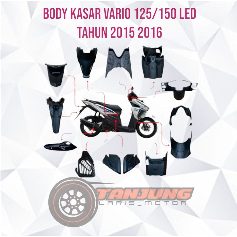 WIN - BODY KASAR HONDA VARIO 150/125 LED OLD | BODY KASA VARIO 150 | BODY KASAR VARIO 125 | HONDA VA