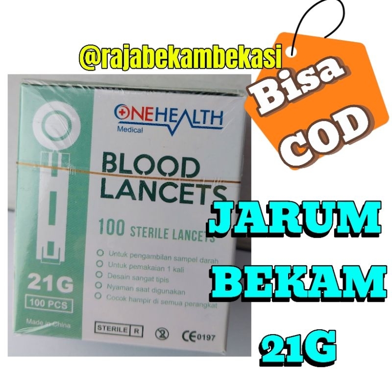 JARUM BEKAM 21G ONE HEALTH