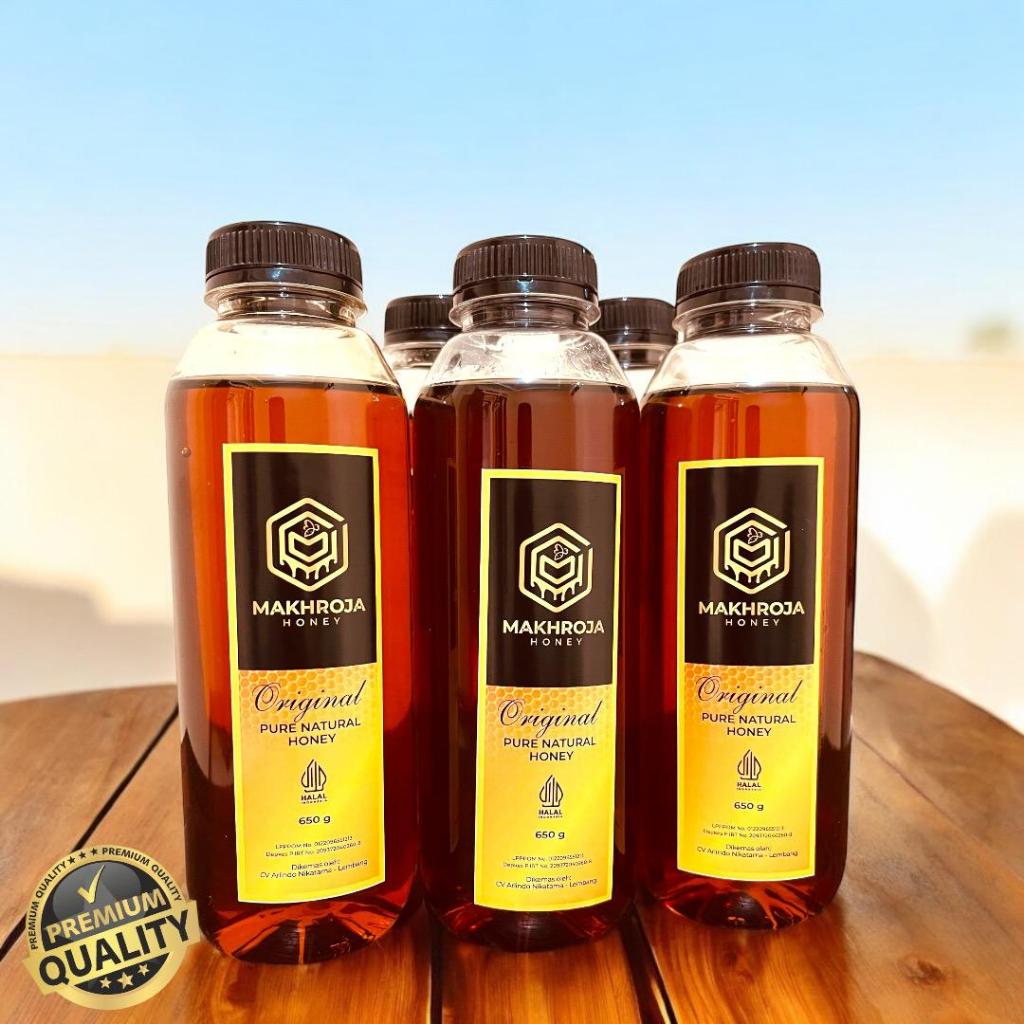 

Makhroja Madu Murni Asli Original 650g Premium Alami 100% Pure Natural Honey Minuman Herbal Kesehatan