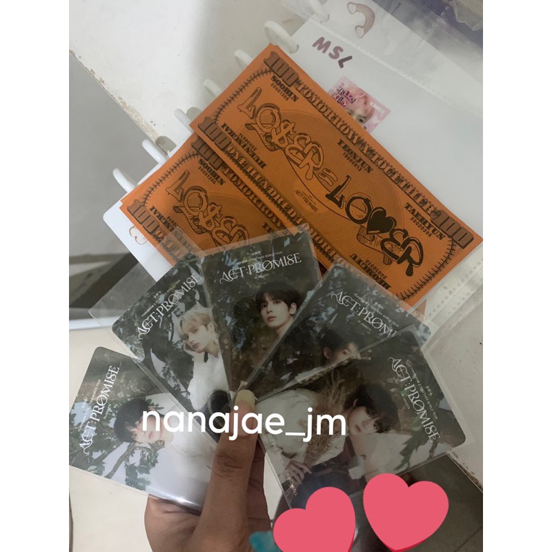 PHOTOCARD APM BENEFIT TXT jkt