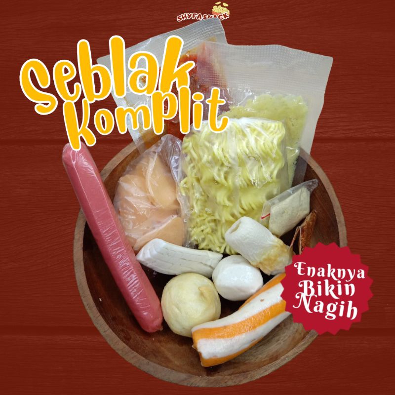 

SEBLAK INSTAN SEAFOOD KOMPLIT VIRAL