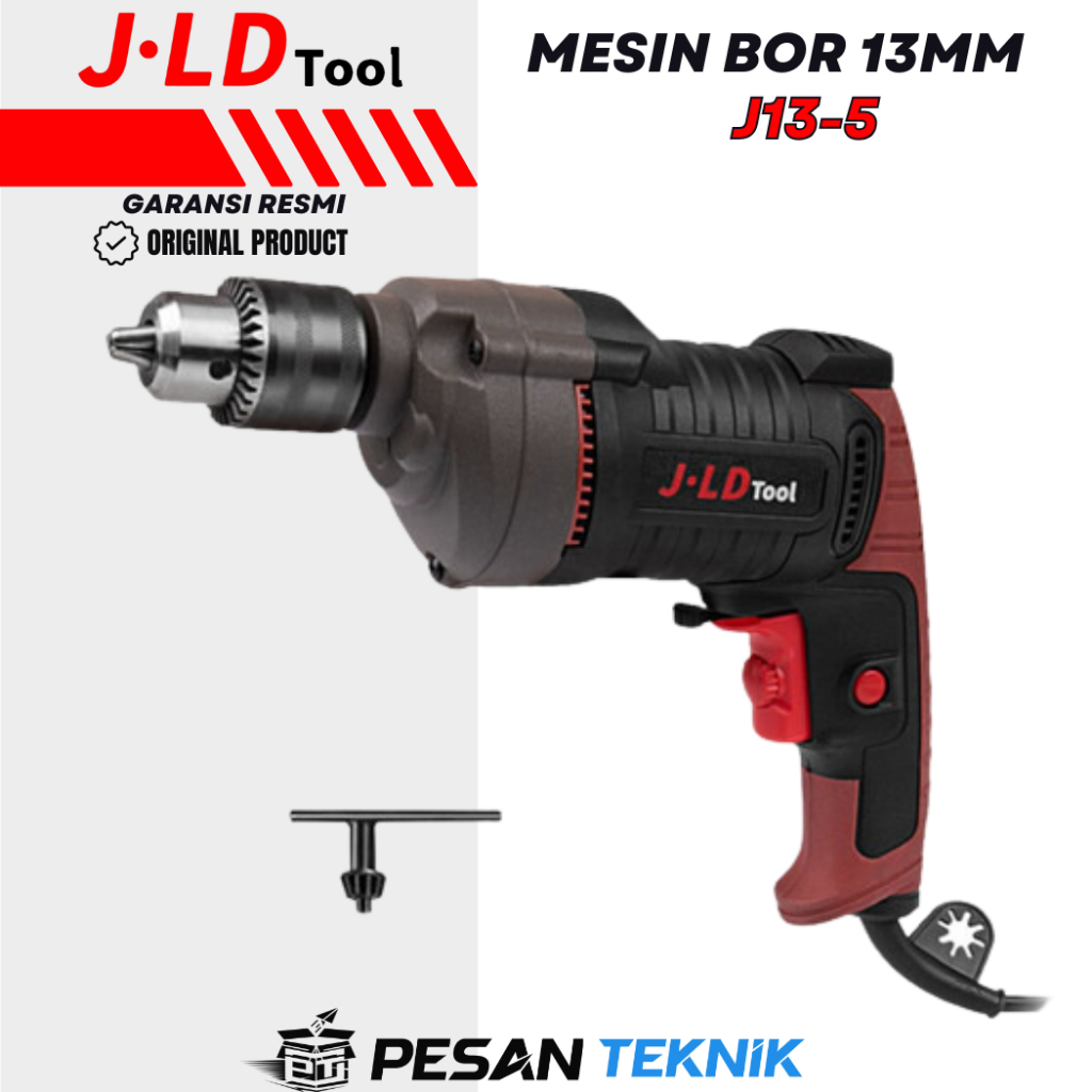 JLD J13-5 Mesin Bor Listrik 13mm Impact Drill VARIABLE SPEED