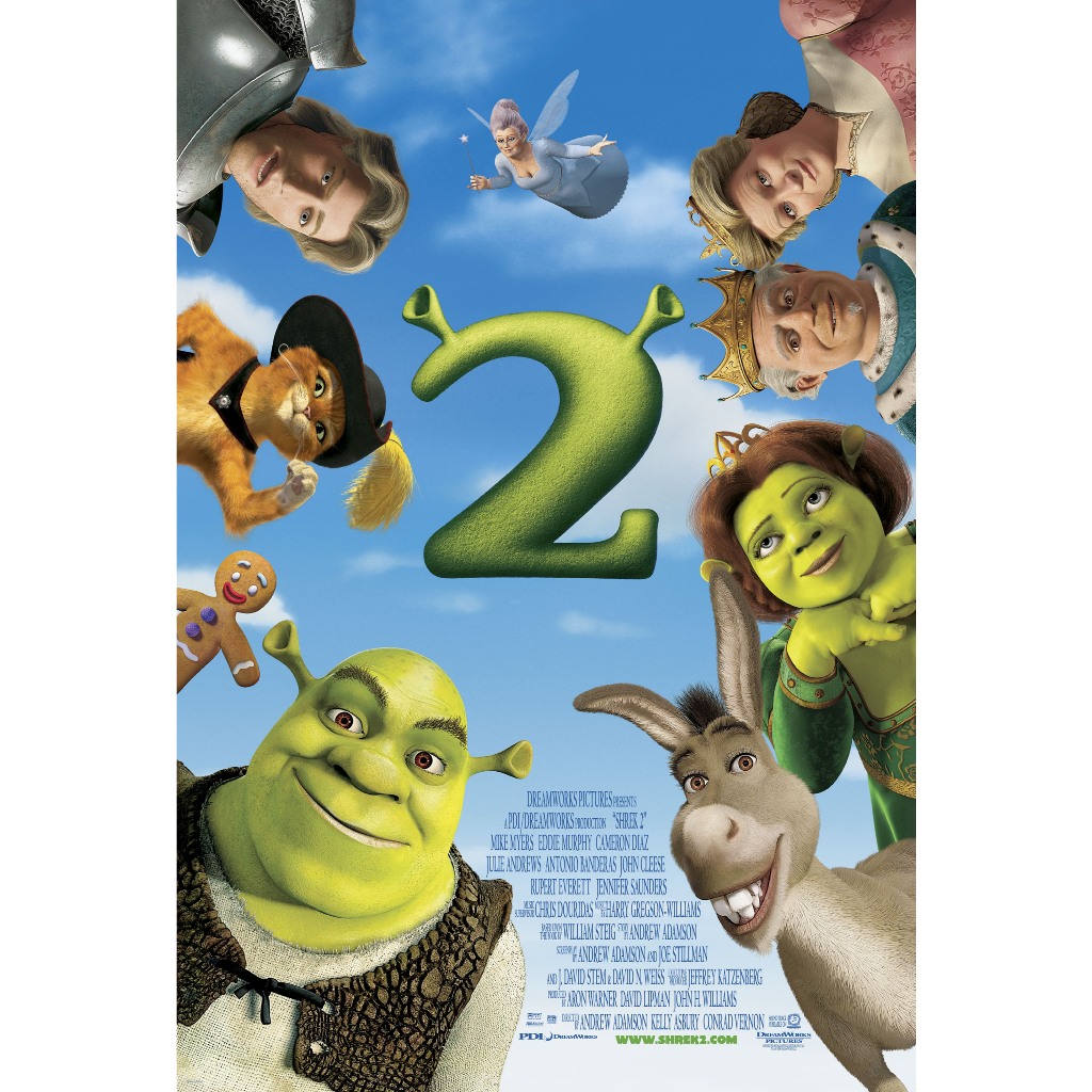 Film Dvd Shrek 2 2004 Teks Indonesia